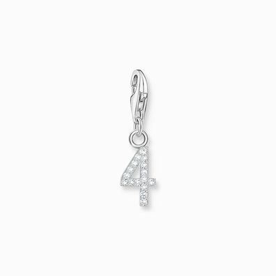 Thomas Sabo - 2128-051-21 - Charm - Damen - 925er Silber - Zahl 4