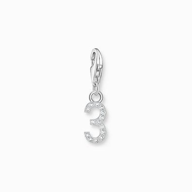 Thomas Sabo - 2127-051-21 - Charm - Damen - 925er Silber - Zahl 3