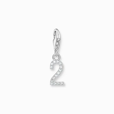 Thomas Sabo - 2126-051-21 - Charm - Damen - 925er Silber - Zahl 2