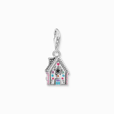 Thomas Sabo - 2058-340-7 - Charm - Damen - 925er Silber geschwärzt - Lebkuchenhaus