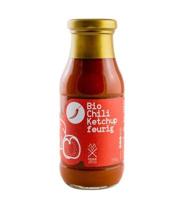 Bio Chili-Ketchup „feurig“ Schärfegrad 5 von 12