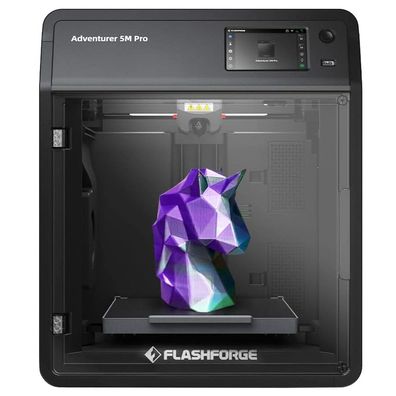 Flashforge Adventurer 5M Pro 3D-Drucker, 600mm/s, automatische Nivellierung, Schwarz