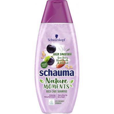 Schwarzkopf Schauma Nature Moments Haar-Smoothie Acai-Beere, Mandelmilch & Haferflock