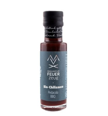 Bio-Chilisauce „Pedacola-BBQ“ Schärfegrad 3 von 12