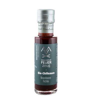 Bio-Chilisauce „Brombeere-Fichte“ Schärfegrad 5 von 12