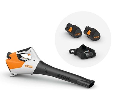 Stihl Akku-Blasgerät BGA 30 AS-System mit 2 Akkus AS2 und Ladegerät AL 101