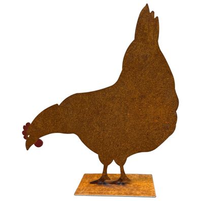 Rost Deko Henne Emma - eine liebevolle, ländliche Dekoration!
