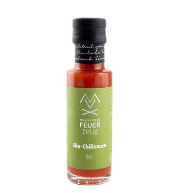 Bio-Chilisauce „Bier“ Schärfegrad 6 von 12