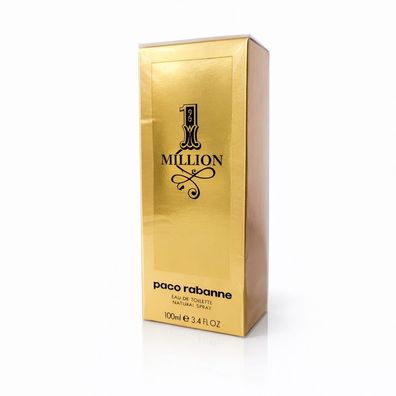 Paco Rabanne 1 Million 100 ml Eau De Toilette Neu & Ovp