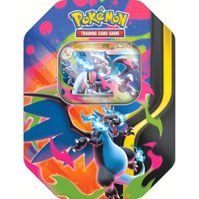 Pokemon Karten TCG Tin Box: Mega-Glurak X ex (deutsch)