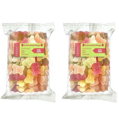 Gelee-Schmetterlinge 2er-Set, vegan