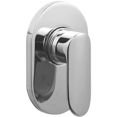 Unterputz Brausearmatur APPIA Verdeckter Einbau Mischer für Badezimmer in Silber