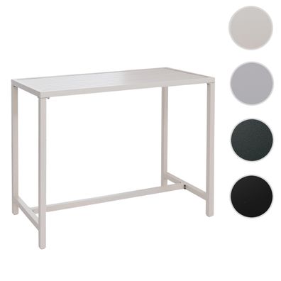 Stehtisch HWC-P91, Bartisch Tisch, Outdoor Metall 105x130x65cm