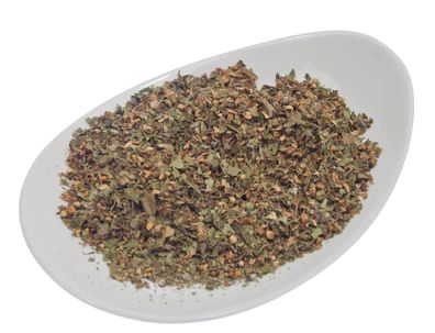 SENA -Premium - geschnittene Weißdornblätter mit Blüten