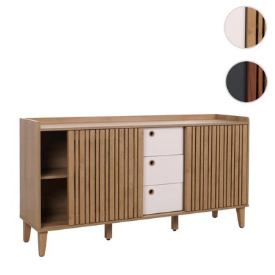 Sideboard HWC-M48, Kommode, Schiebetür Staufach, MDF