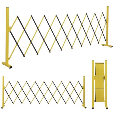 Alu Absperrgitter HWC-B34, Scherengitter Zaun Schutzgitter ausziehbar, 103x32-265cm