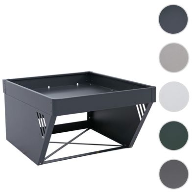 Mähroboter-Garage mit Pflanzkasten HWC-P41, Dach Unterstand Rasenmäher