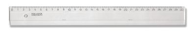 KOH Lineal - Plast 30 cm Skala - Transparent