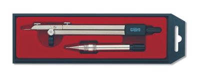 KOH Zirkelkasten 2 teilig Zirkel und Druckbleistift