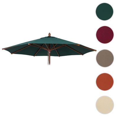 Ersatz-Bezug für Gastronomie Holz-Sonnenschirm HWC-C57b, Sonnenschirmbezug, rund Ø3m