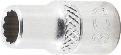 BGS-10873 Steckschlüssel-Einsatz Zwölfkant Antrieb Innenvierkant 6,3 mm (1/4") SW 1/4