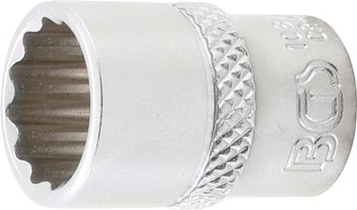 BGS-10879 Steckschlüssel-Einsatz Zwölfkant Antrieb Innenvierkant 6,3 mm (1/4") SW 15