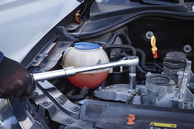 BGS-25123 Umschaltknarren-Satz ausziehbar Abtrieb Außenvierkant 6,3 mm (1/4") - 10 mm