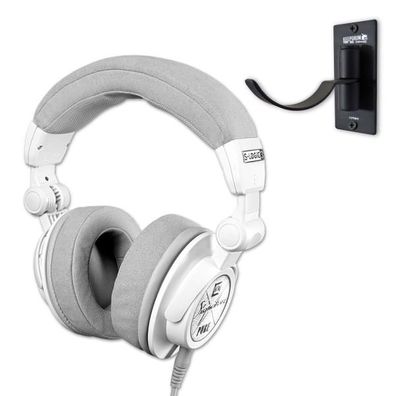 Ultrasone Kopfhörer Signature Pure Weiss mit Wandhalterung