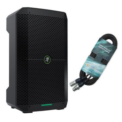 Mackie Lautsprecher Thump GO mobile Box mit Akku und XLR-Kabel