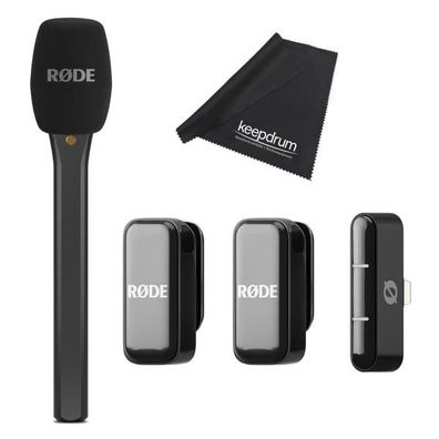Rode Mikrofon-Funksystem Wireless Micro Lightning Interview Set