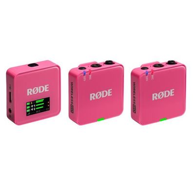 Rode Mikrofon-Funksystem Wireless GO Gen 3 Pink