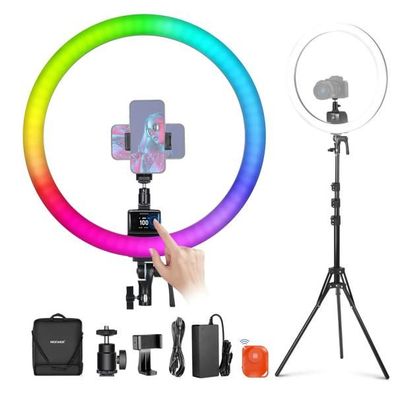 Neewer Ringlicht SRP18C farbige RGB LED-Leuchte