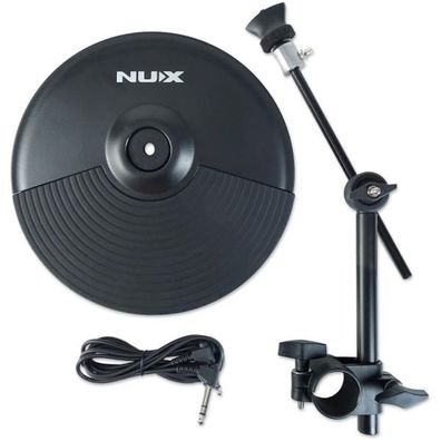 Nux Becken-Set DM210 E-Drum Becken-Pad 10 Zoll mit Halterung
