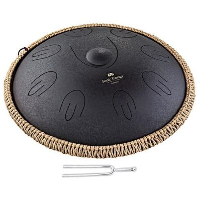 MEINL Sonic Energy Steel Tongue Drum OSTD1BK mit Stimmgabel