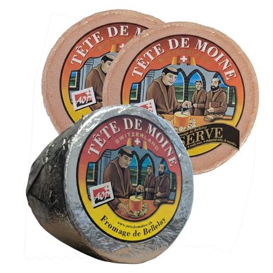 Tête de Moine Kombination AOP Réserve 2x400g & AOP Original 800g Schweizer Käse