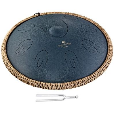 MEINL Sonic Energy Steel Tongue Drum OSTD2NB mit Stimmgabel