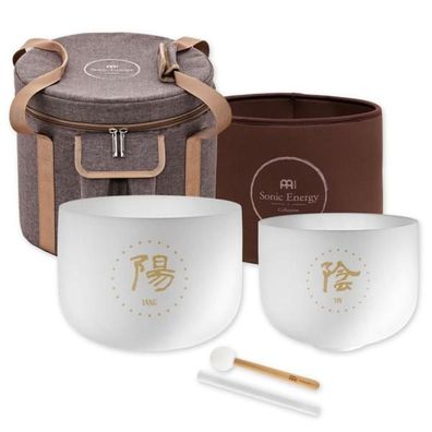 Meinl Sonic Energy Quarz-Klangschalen Set Tcmcsbset2 Yin Yang