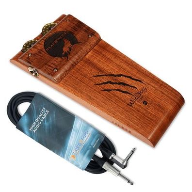 Wild Dog Stomp Box Blackwolf mit Klinkenkabel