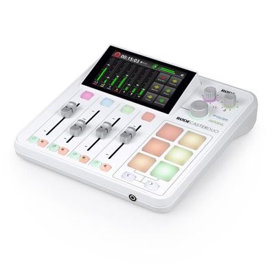 Rode Rodecaster Duo Audio Production Studio Weiss