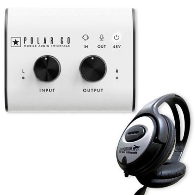 Blackstar Audio-Interface Polar GO mobiles Interface mit Kopfhörer