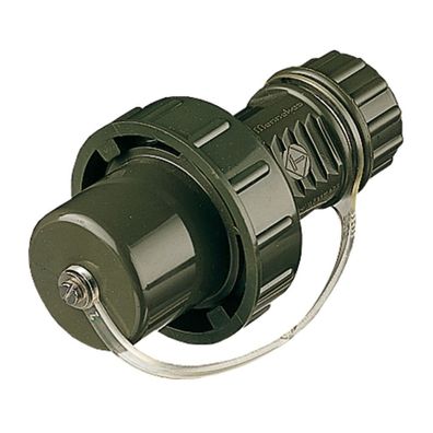 Mennekes Schuko Stecker IP68 druckwasserdicht bronzegrün DIN 49442/43 DIN VDE 0620