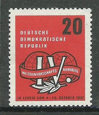 DDR postfrisch Michel-Nummer 595