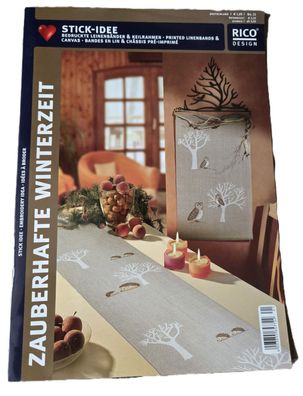 Stick-Idee Nr. 21 "Zauberhafte Winterzeit"