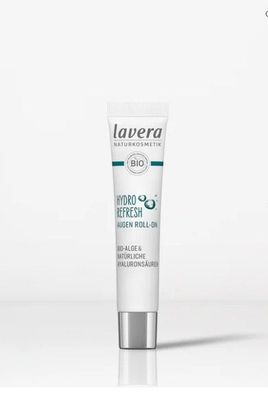 Lavera Naturkosmetik - Hydro Refresh Augen Roll-On - 15 ml