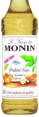 Monin Praline Nuß Sirup 0,7l Frankreich