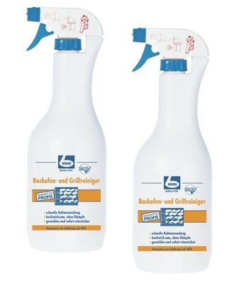 2 Liter | DR. BECHER Backofen und Grillreiniger | ideal zur Kaltreinigung |