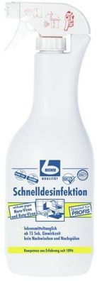 1 x Dr. Becher Schnelldesinfektion 1 Liter | wirksam