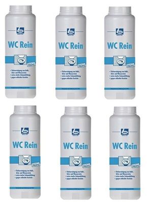 6 x DR. BECHER WC Rein Pulver 1 KG | Hochwirksam