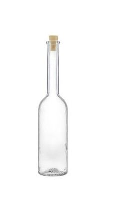 Edle leere Glasflaschen Opera Schnapsflasche 0,1 Liter Glas Flasche