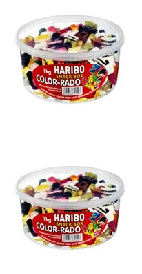 2 Dosen | HARIBO | Color-Rado | 750gr pro Dose